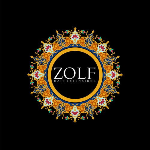 Design for ZOLF Hair Extensions - Luxury, Beauty 