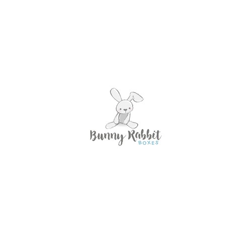 Logo for baby gift store