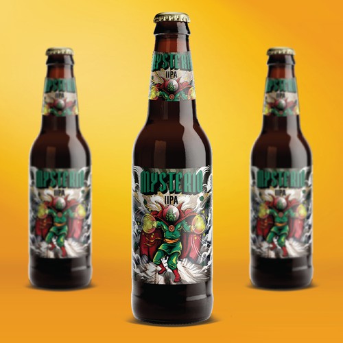 beer label design stockade