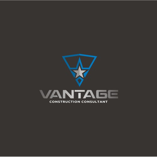 Create an awesome logo for a new Consulting Firm: Vantage Construction Consultants