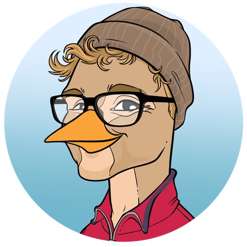 SafetyWing bird caricature
