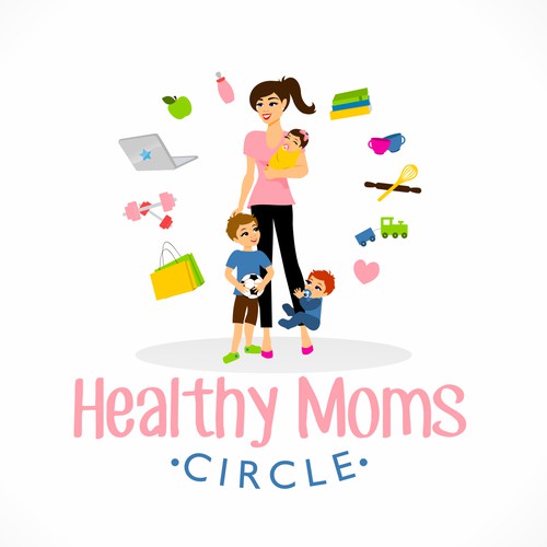 Logo for new Healthy Mom Blog