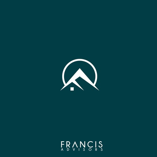 Clean and modern logo for "Francis Advisor"