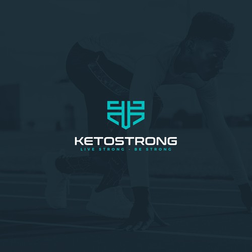 Sleek logo for KetoStrong