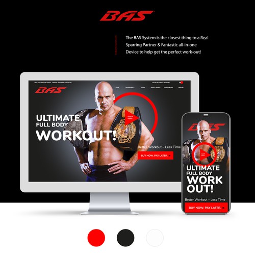 Design to promote an exciting fitness product!