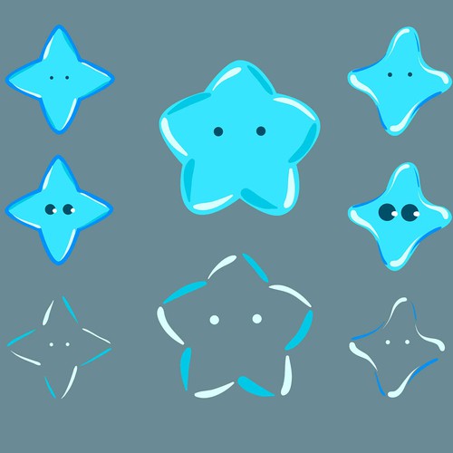 Blue Star character