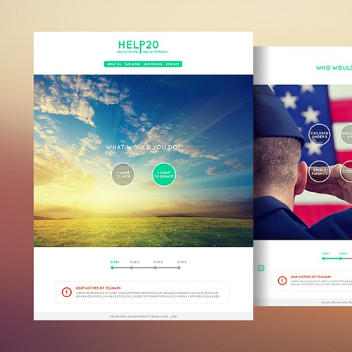 Help20.org Web Design