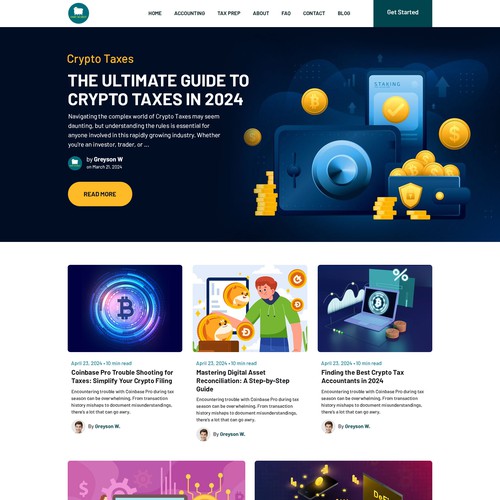 Website design