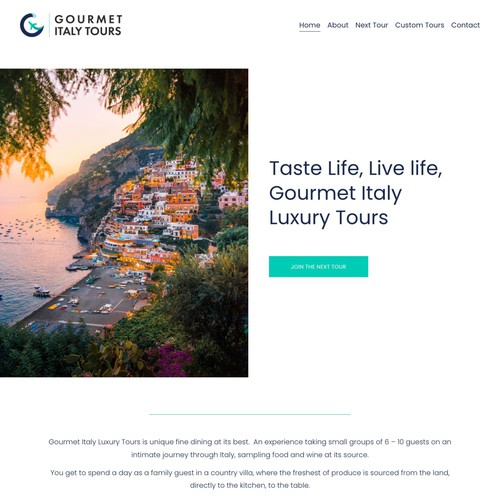 Squarespace Website for Travel