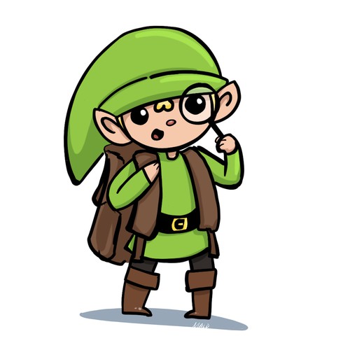 Elf, the mascot 