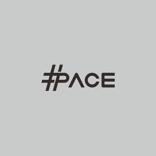 Wordmark logo for inspirational book: #PACE