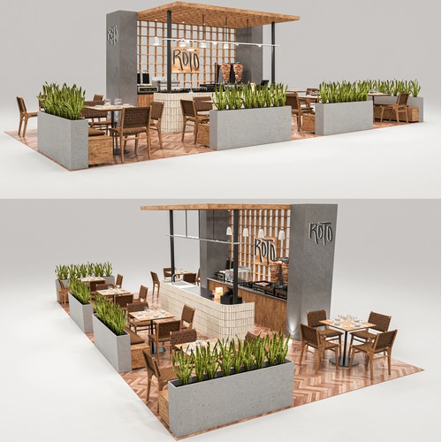 ROTO Restaurant Booth