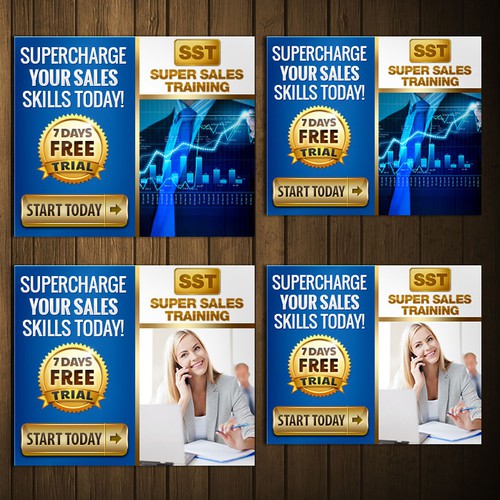 Online Banner Ad for Top Sales Training Company