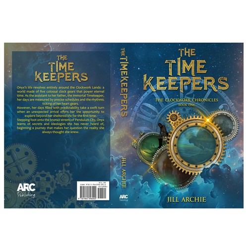 Steampunk Fantasy Book Cover