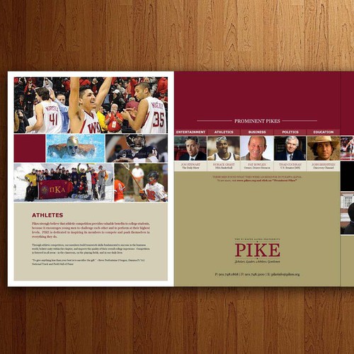 New brochure design wanted for PIKE [full instructions provided]