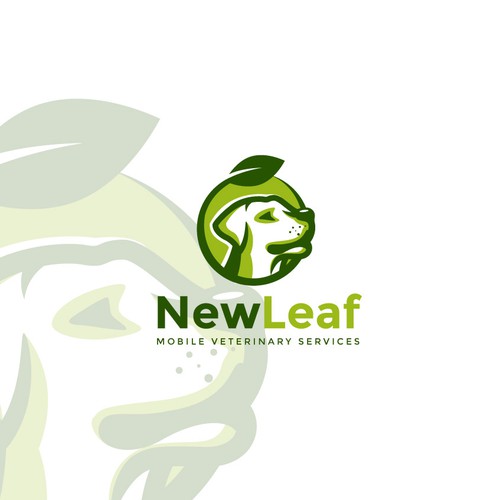 Logo design for "New Leaf"