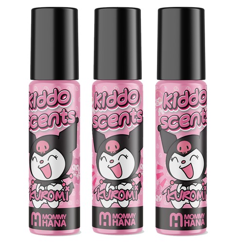 fragrance bottle label design for kids