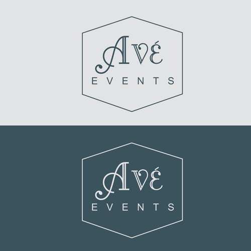 Create a SIMPLY STUNNING logo for our beautiful, high quality events company