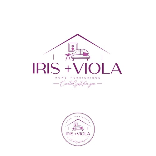 Home furnishings logo design