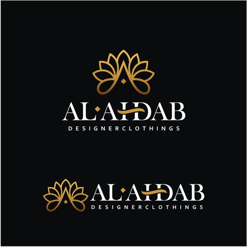 Logo for Dubai based Fashion Store. Brand Mark for traditional clothings