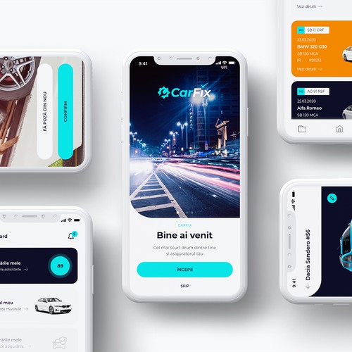 CarFix App - Modern Design