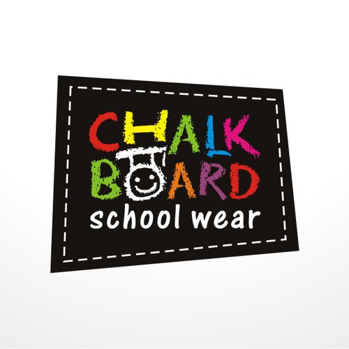 Logo for Chalkboard School Wear