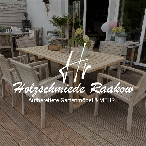  hochwertige aufgearbeitete (Teak-) Gartenmöbel