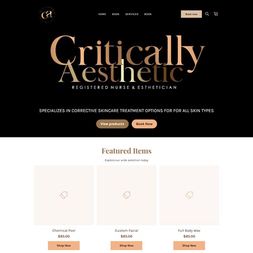 SQUARE ONLINE STORE | Design for Critically Aesthetic