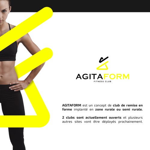 Concept de logo AGITAFORM