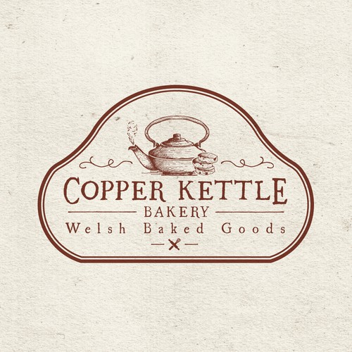Logo for the Copper Kettle Bakery