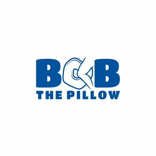 Leg sleeping pillow logo
