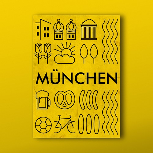 Poster for 99design office in Munich