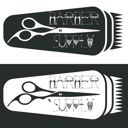 concept logo barber