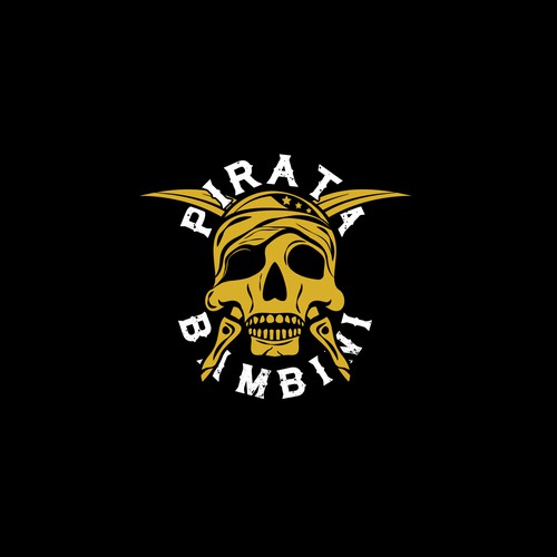 Logo concept for Bambini Pirata