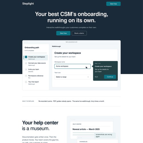  B2B SaaS product Landing Page