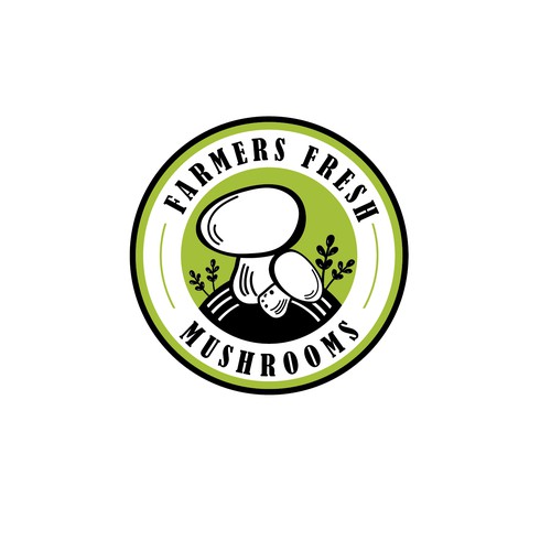 Farmers Fresh Mushrooms Logo