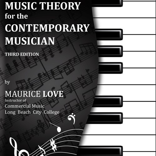 book or magazine cover for Commercial Music Theory Book