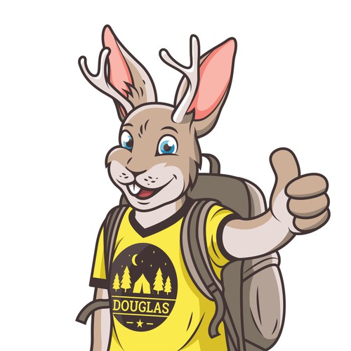 Jackalope Mascot