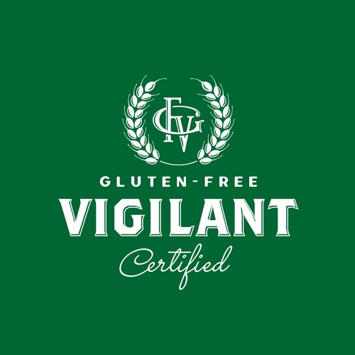 Vintage logo for gluten-free certification tool.