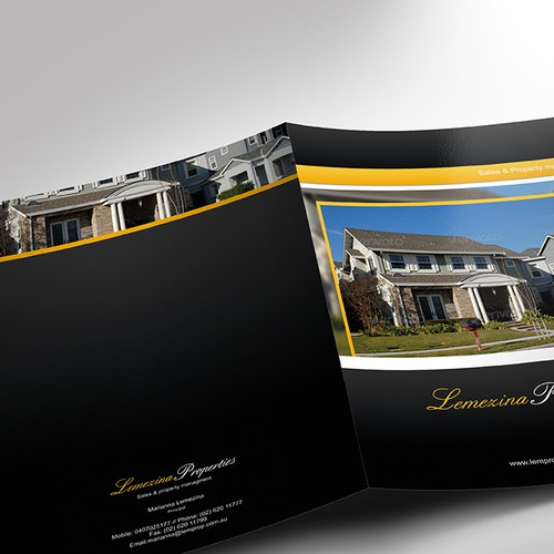 postcard or flyer for Lemezina Properties