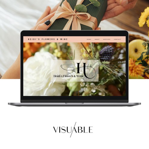 Brand Identity & Squarespace Website Design for a Florist