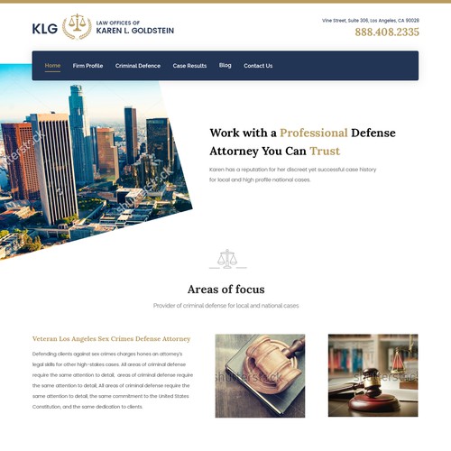 KLG Website Concept