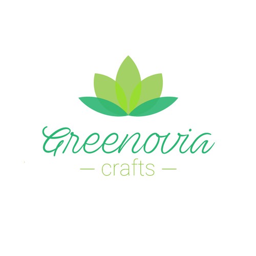 Logo for a floral crafts shop