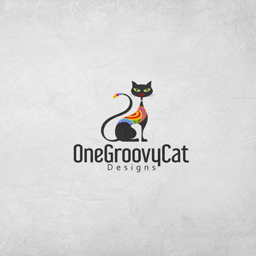 Logo with cat