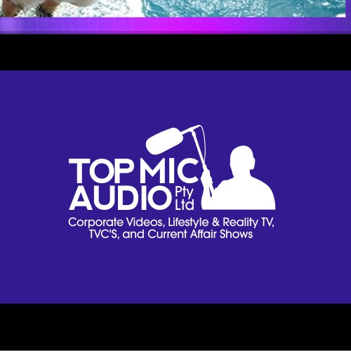 Logo for TOP MIC AUDIO
