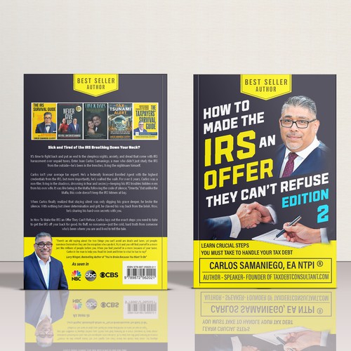 Relaunch Book cover for Carlos Samaniego 