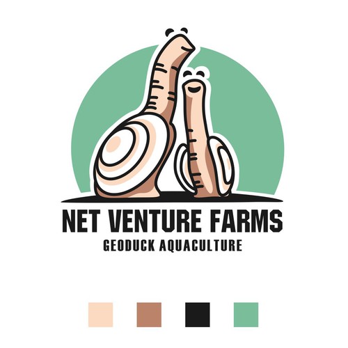Logodesign for a shellfish farm