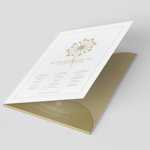 Simple & Elegant Folder and Inserts