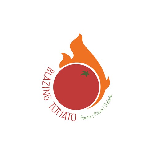 Modern logo concept for pizzeria