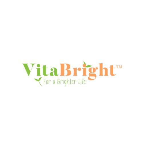Bright & Lively Logo for a Vitamin Supplement Company 